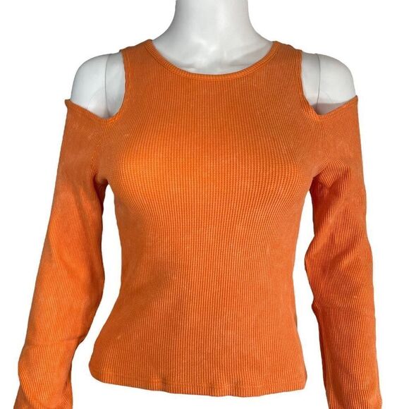 Daydreamer Women’s XL Cold Shoulder Long Sleeve Pullover Sweater NWT - Picture 2 of 7